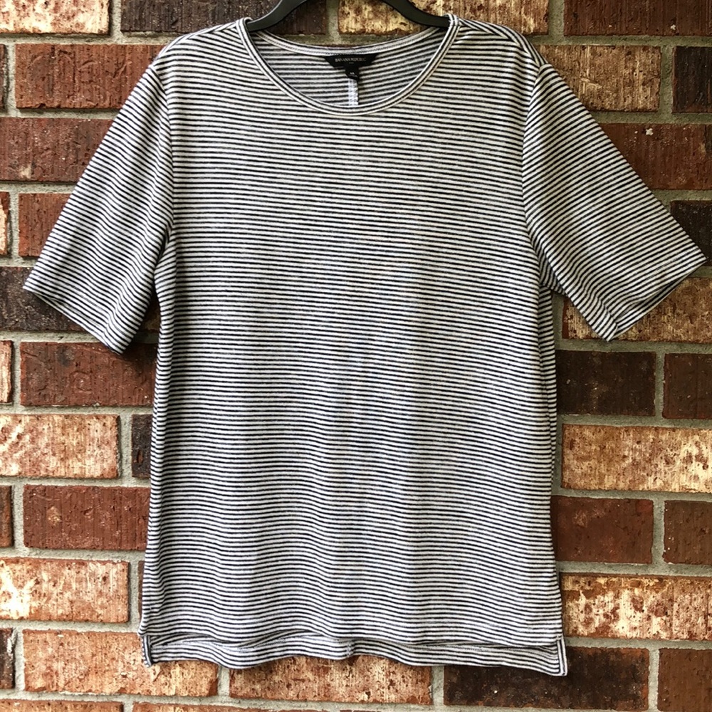 Striped LuxeSpun Top, Banana Republic